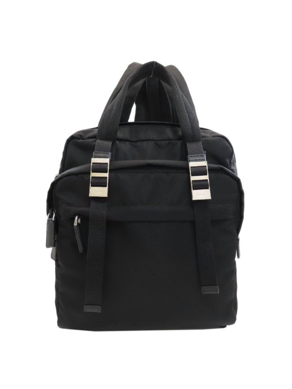 Prada Logo Backpack Nylon